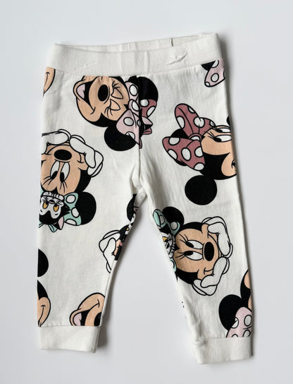 H&M x Disney White Minnie & Figaro Sweater & Pants Set (6-9 Months)