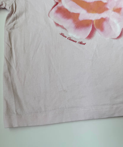Zara Light Pink Rose “Love Comes First” T-Shirt (6-7 Years)