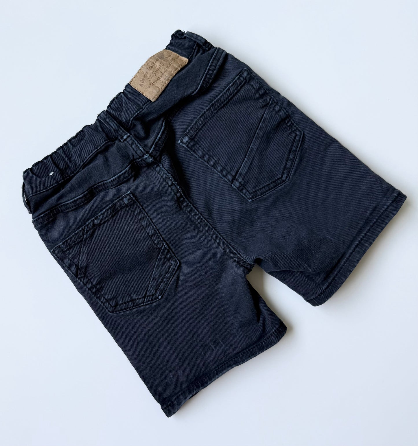 Zara Black Jean Shorts (3-4 Years)