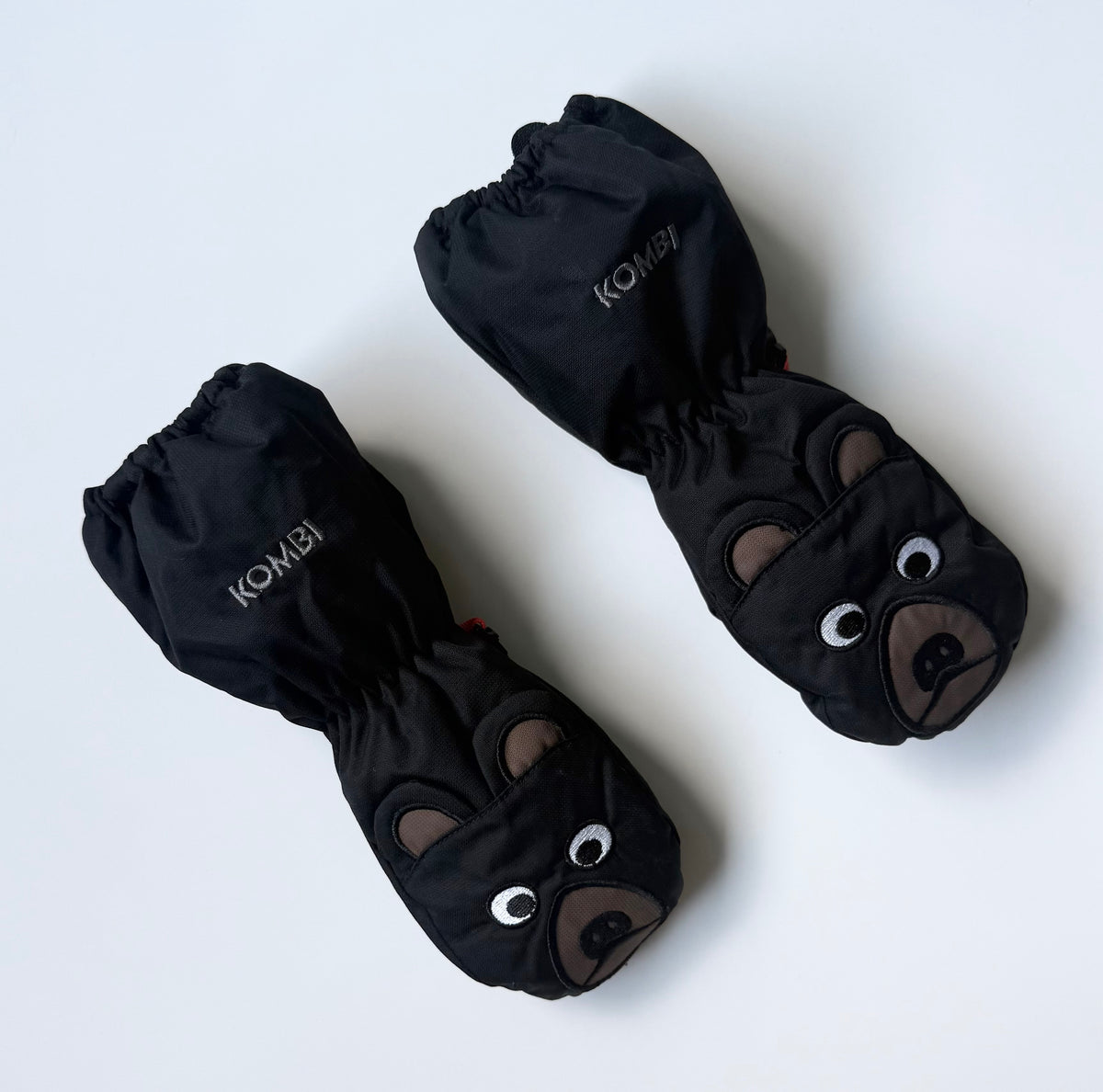 Kombi Black Bears Mittens (2-3 Years)