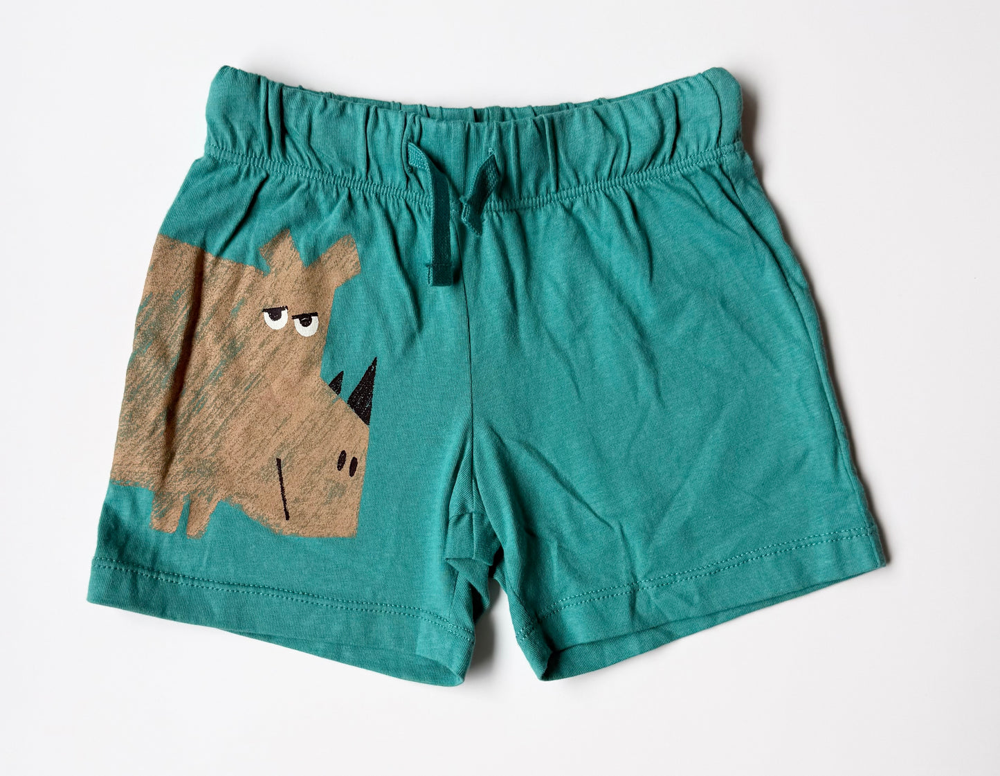 H&M Turquoise Rhino Shorts - New (18-24 Months)