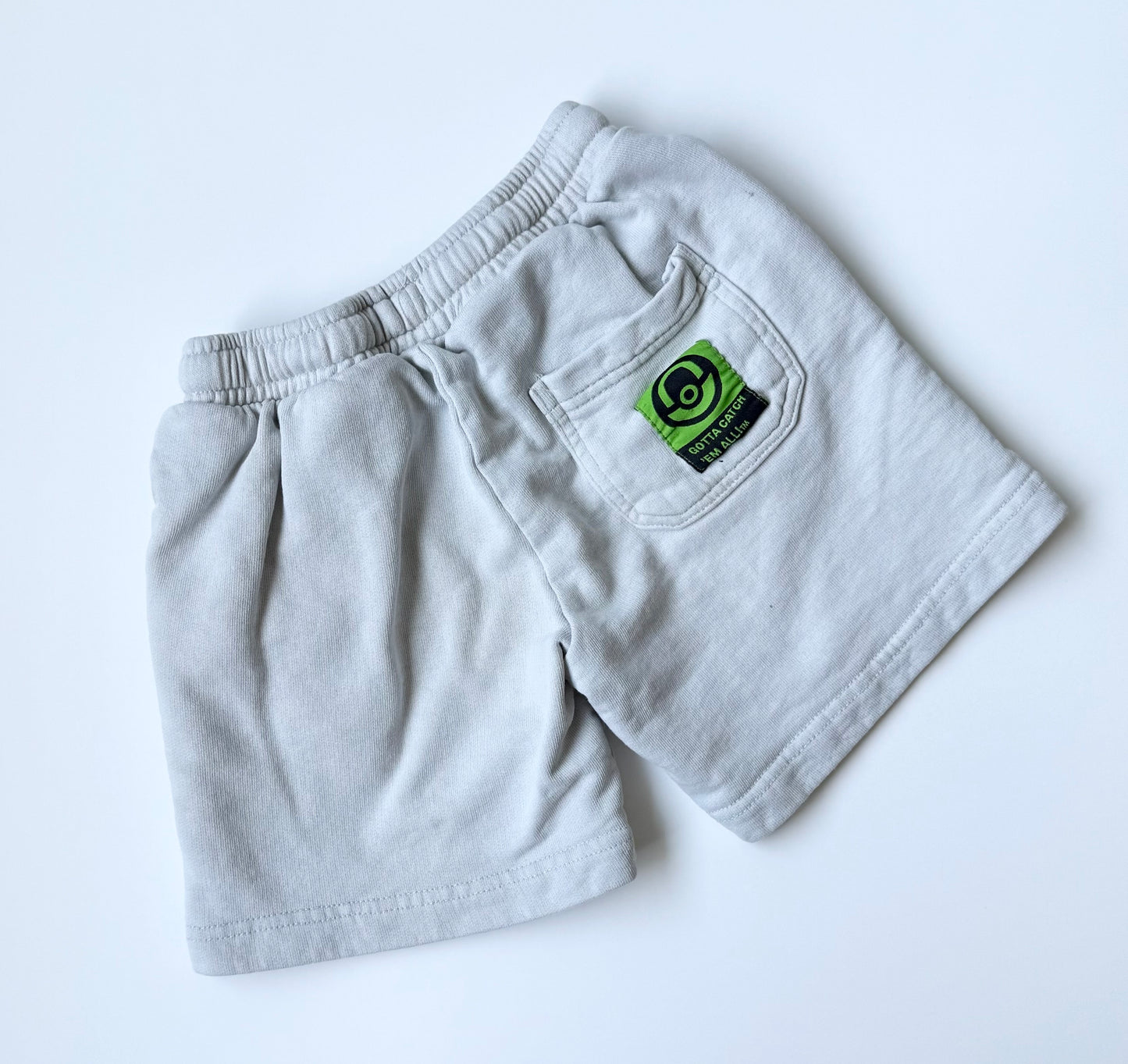 Zara x Pokémon Grey Pokeball Shorts (6 Years)