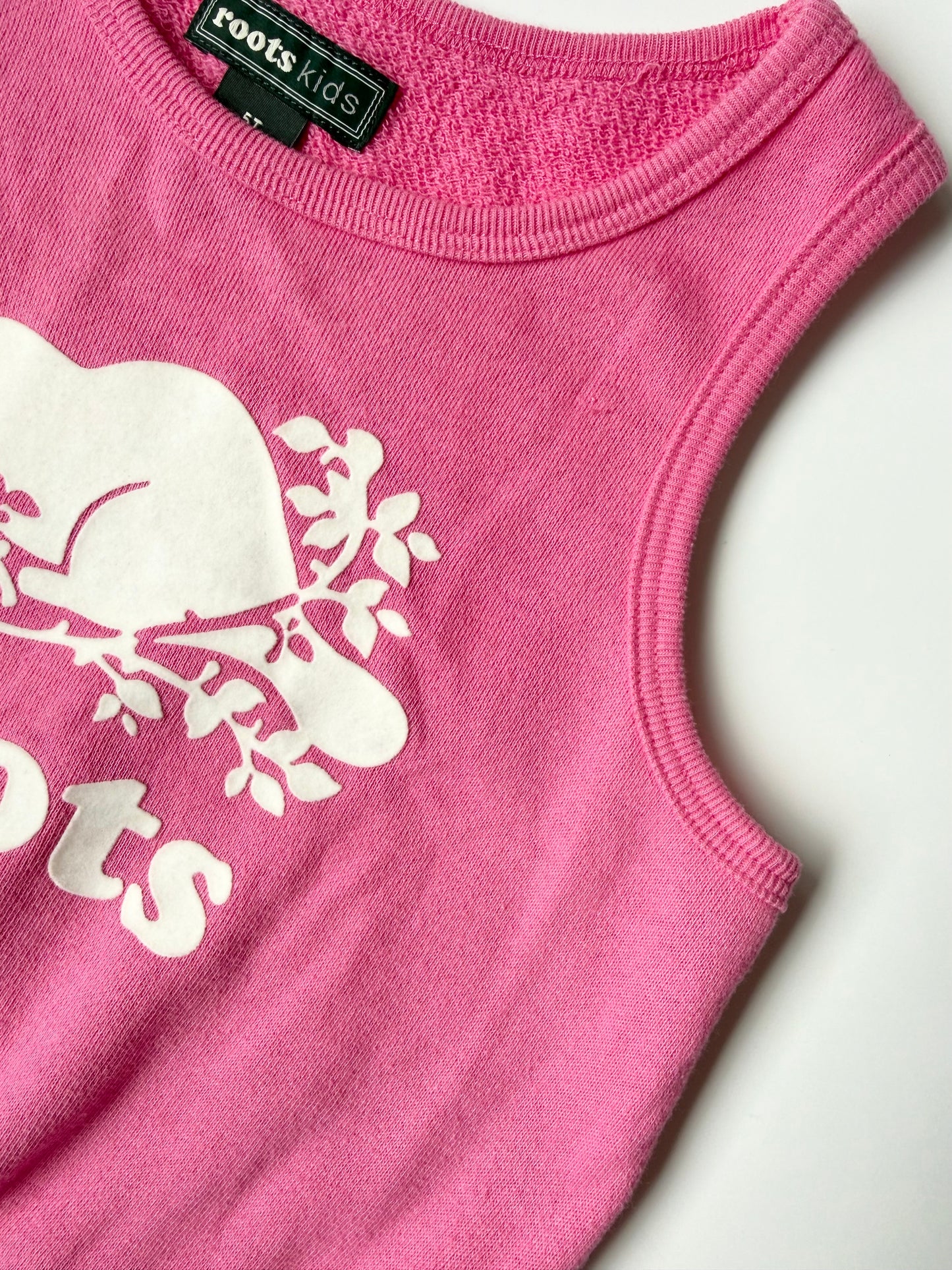 Roots Kids Pink Tank Dress (5T)
