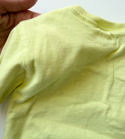 Zara x Disney Neon Yellow Dumbo T-Shirt (18-24 Months)