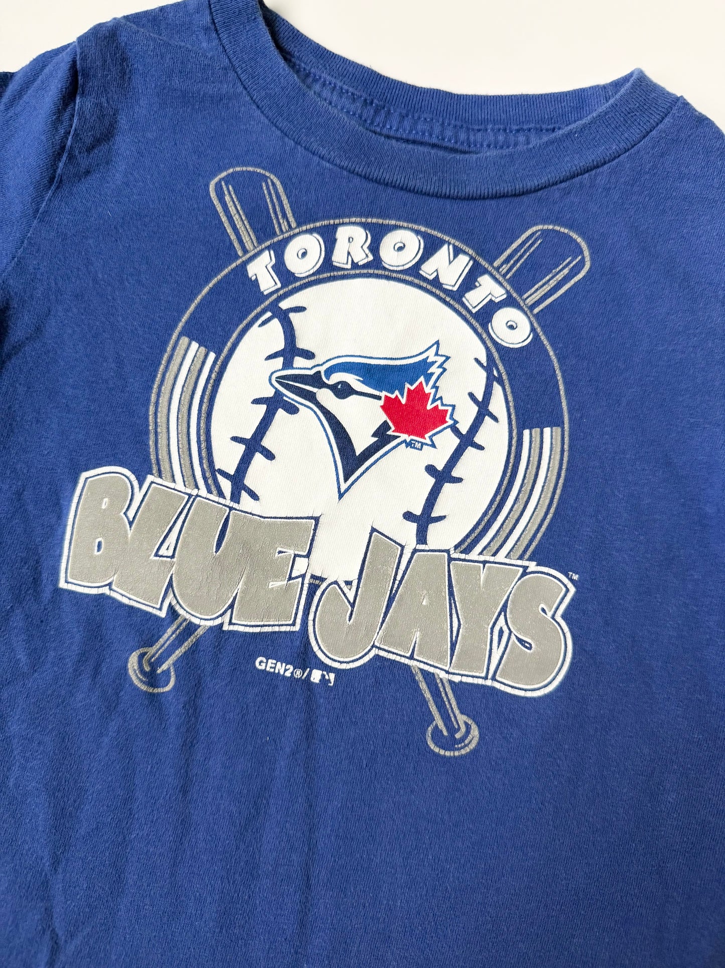 Toronto Blue Jays Blue Baseball T-Shirt (24 Months)