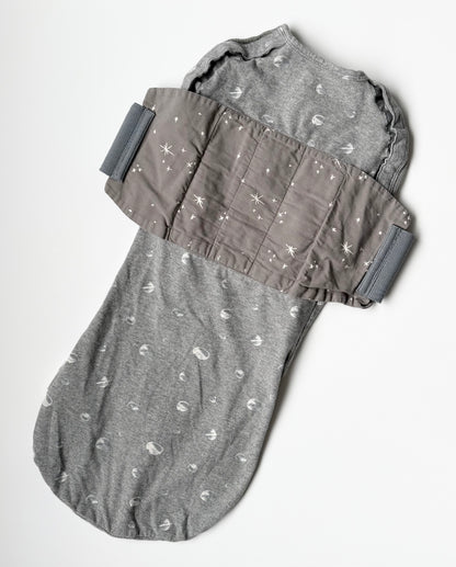 Happiest Baby SNOO Graphite Planets Sleep Sack Swaddle (Medium)