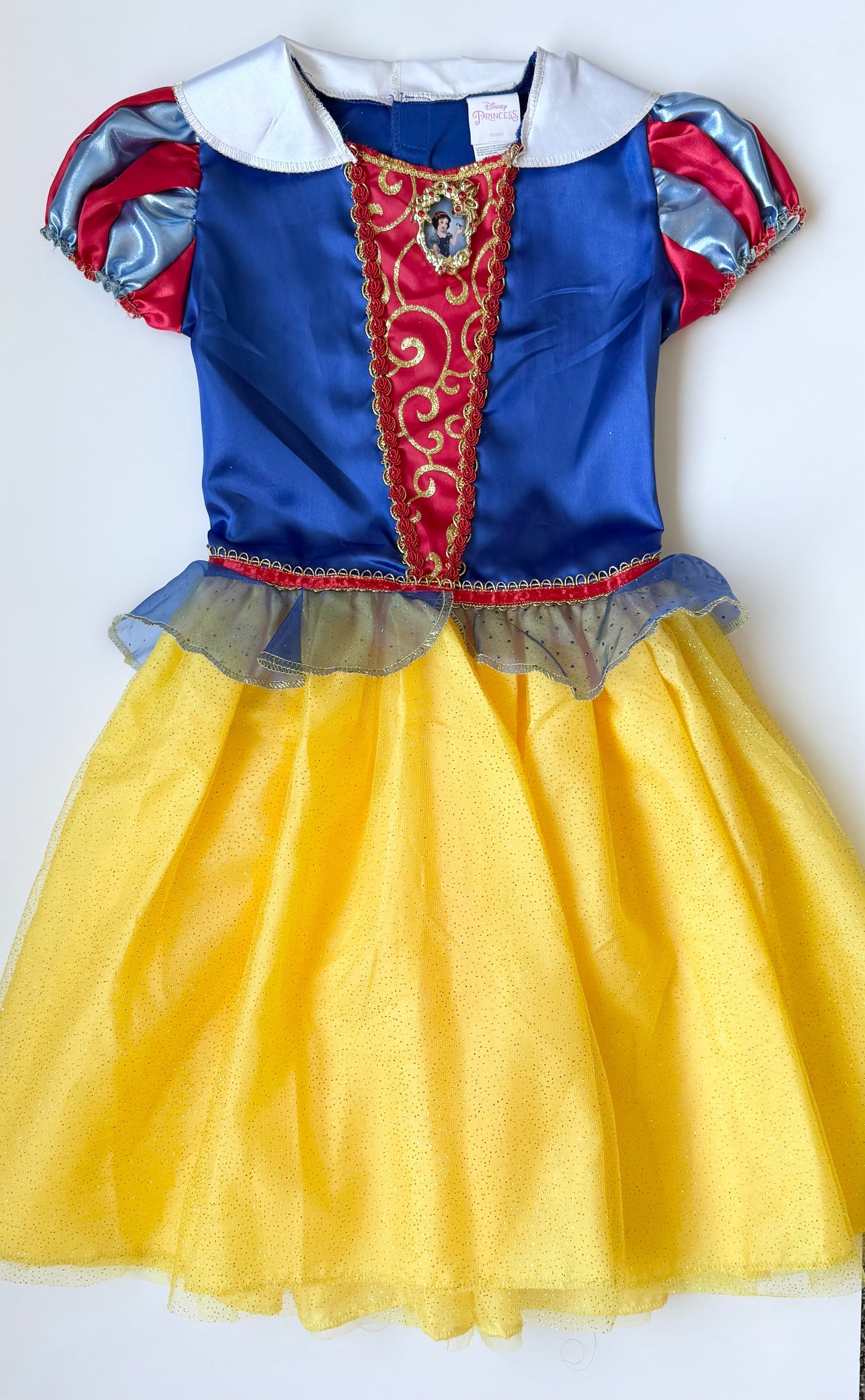 Disney Snow White Princess Costume Dress (7-8 Years)