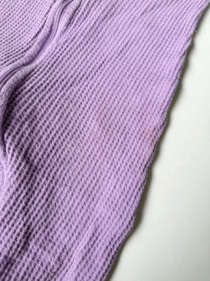 Bonds Wondersuit Re-Loved Purple Waffle Sleeper Romper (12-18 Months)