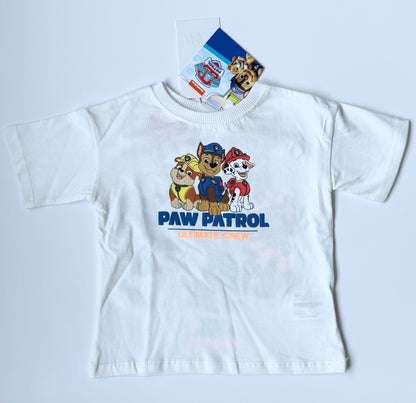 Zara x Paw Patrol White “Ultimate Crew” Characters T-Shirt - New (18 Months)