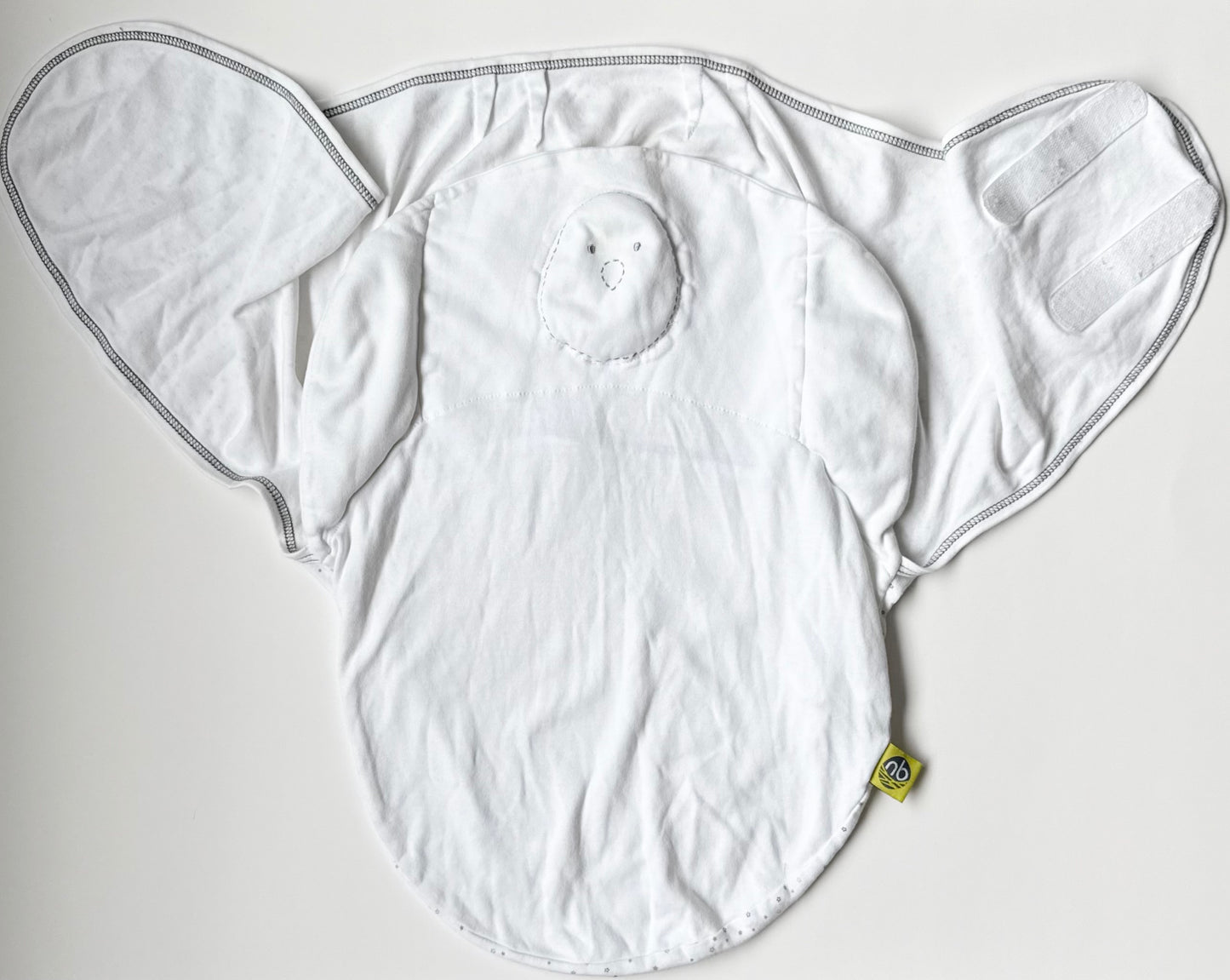 Nested Bean Stardust Grey Zen Swaddle Classic (0-6 Months)