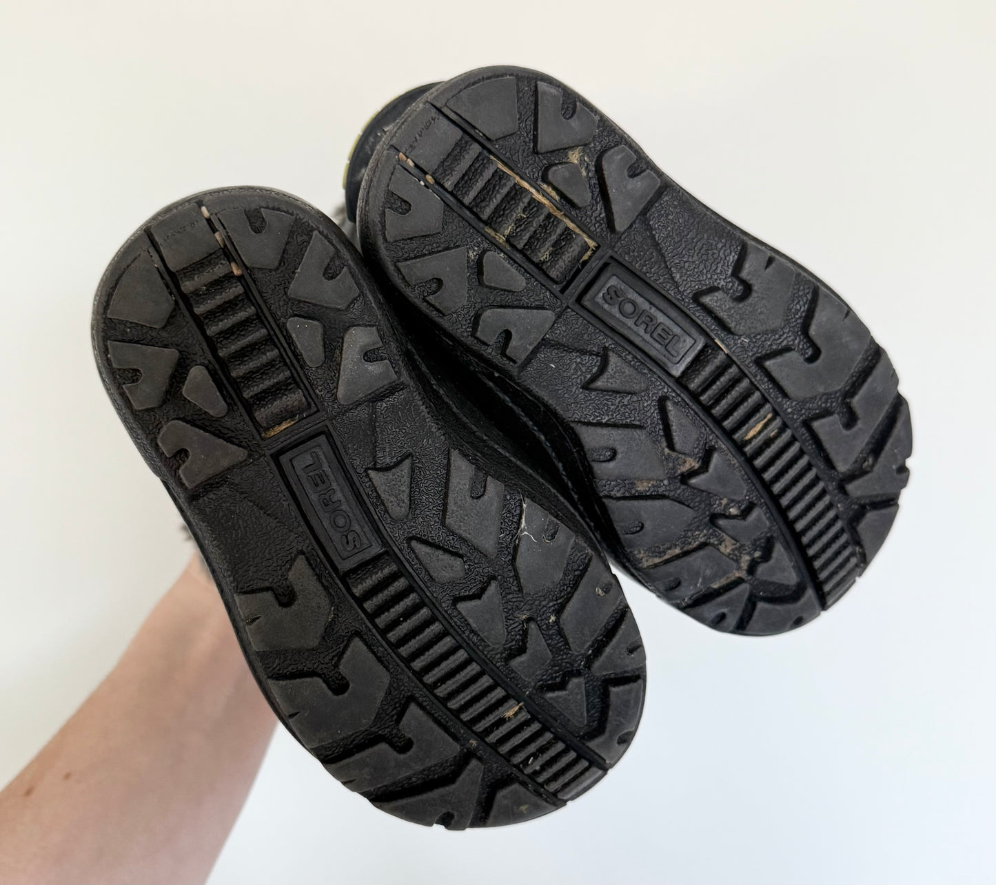 Sorel Grey/Neon Snow Commander Winter Boots (7)