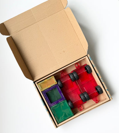 Connetix Rainbow Motion Pack Magnetic Tiles - New