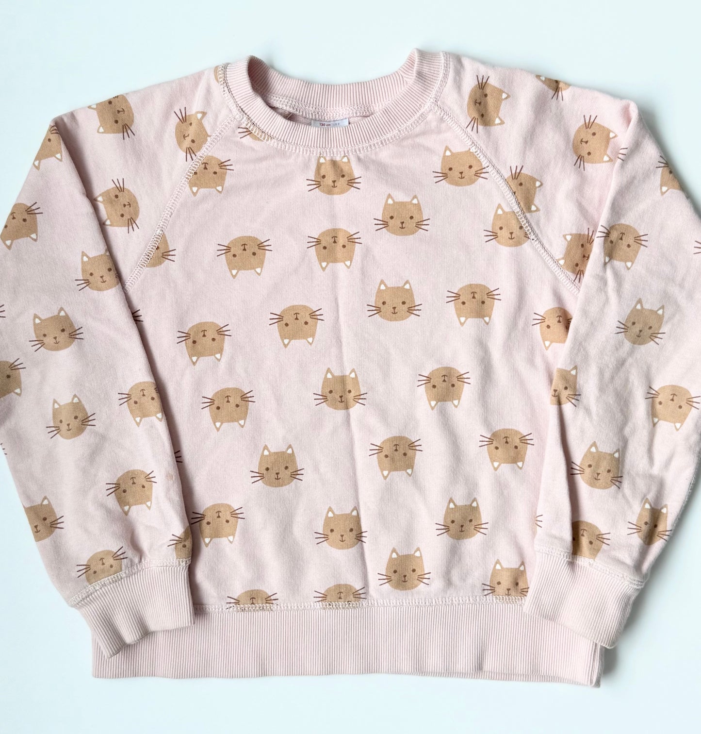 Hanna Andersson Pink Cats Sweater (8 Years)