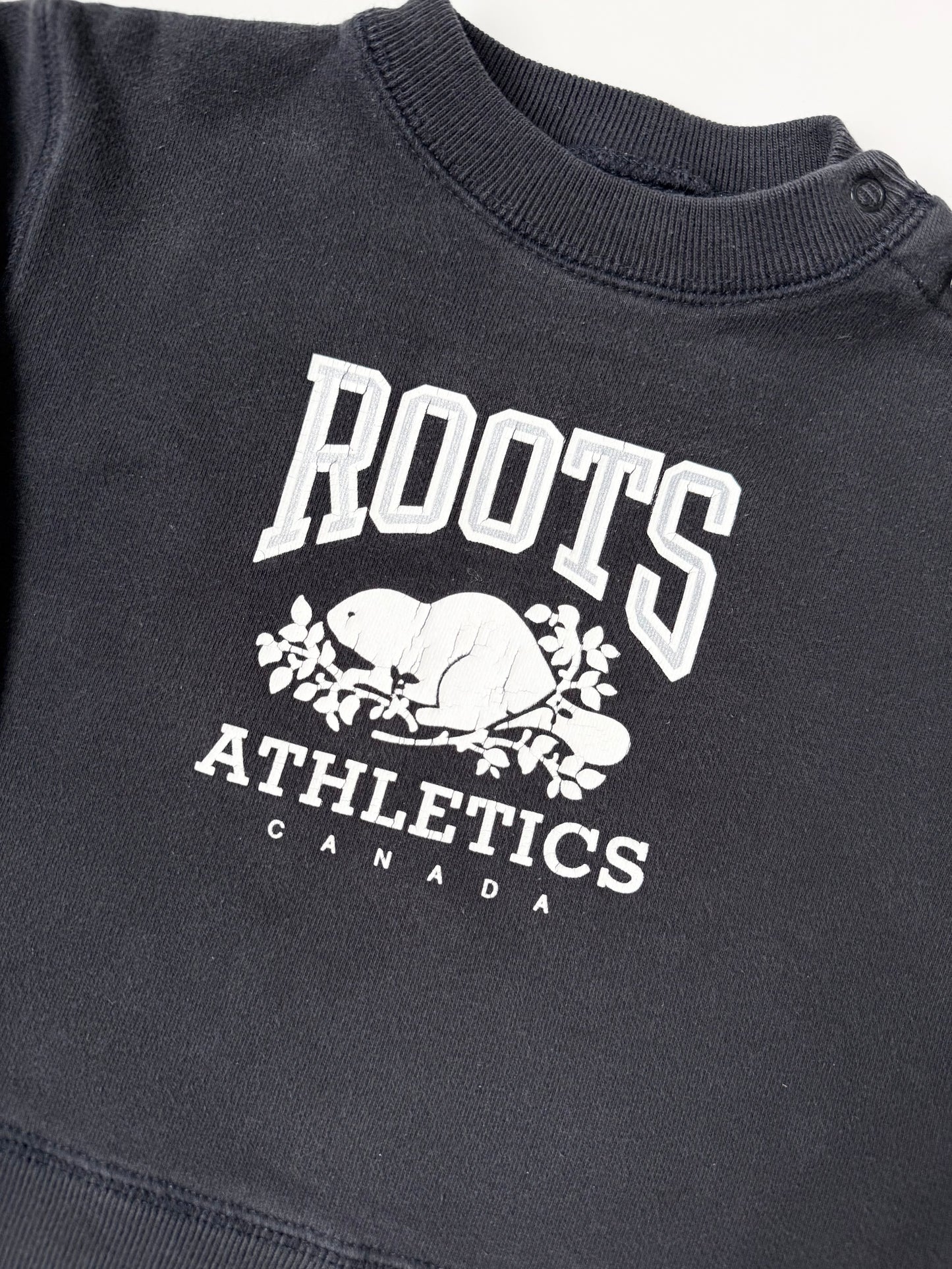 Vintage Roots Athletics Black Sweater (18-24 Months)