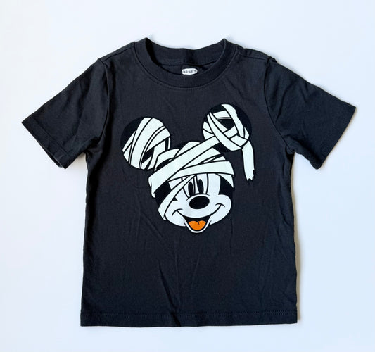 Old Navy x Disney Grey Mummie Mickey Head T-Shirt (2T)