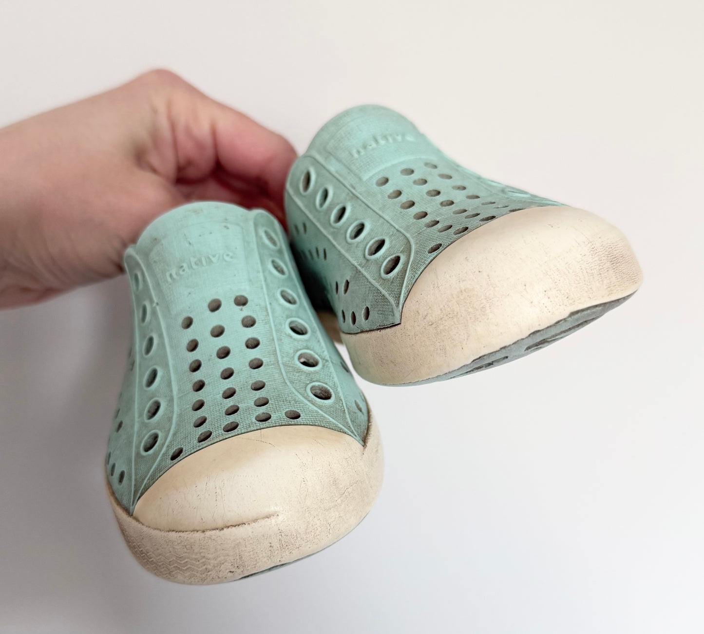 Native Light Blue Jefferson Slip Ons (7)