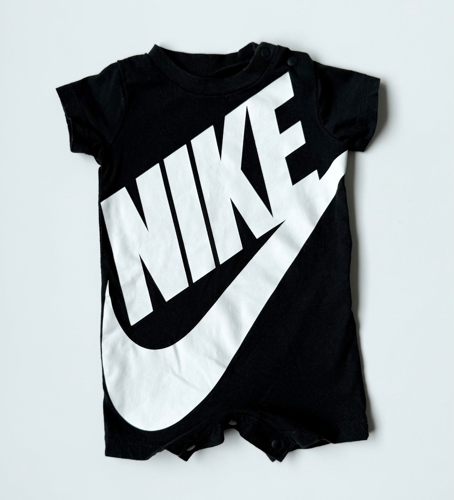 Nike Black Shorty Romper (3 Months)
