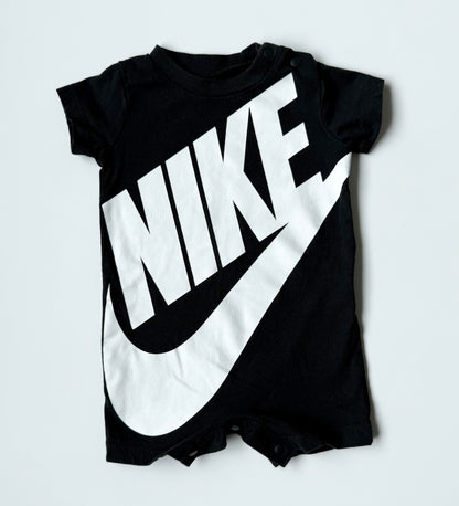 Nike Black Shorty Romper (3 Months)