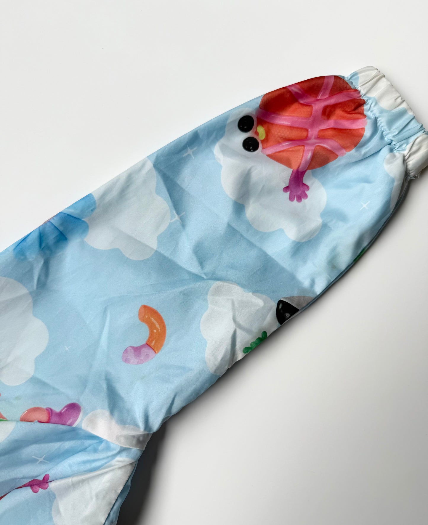 H&M x Eva Cremers Light Blue Charcaters Wind Breaker (12-18 Months)