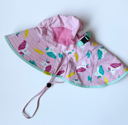 Lemonkid Pink Unicorns Sun Hat (3-5 Years)
