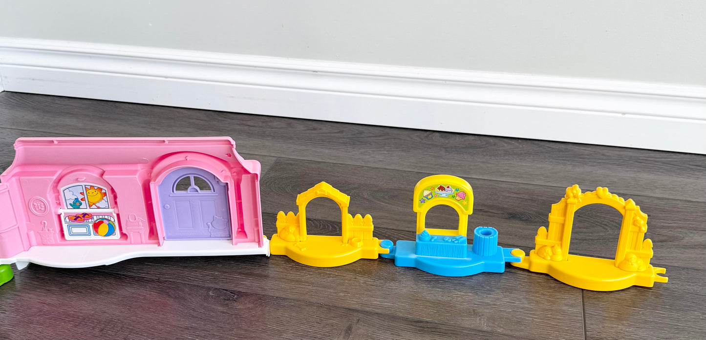 Fisher-Price Little People Happy Sounds Sweet Home - Pink Roof