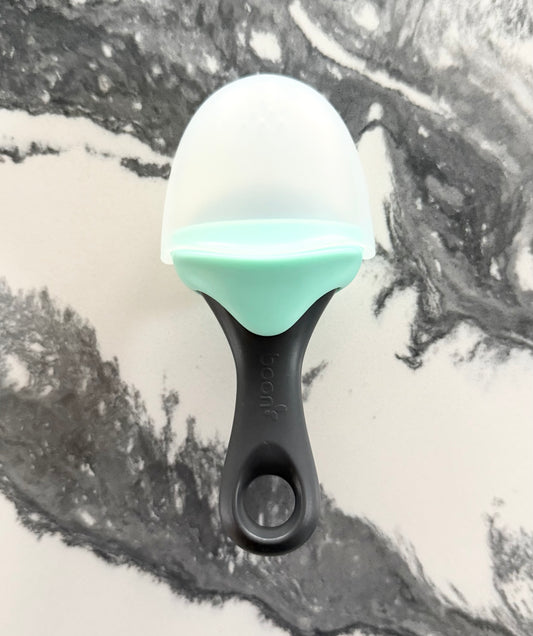 Boon Pulp Silicone Feeder - Grey & Mint