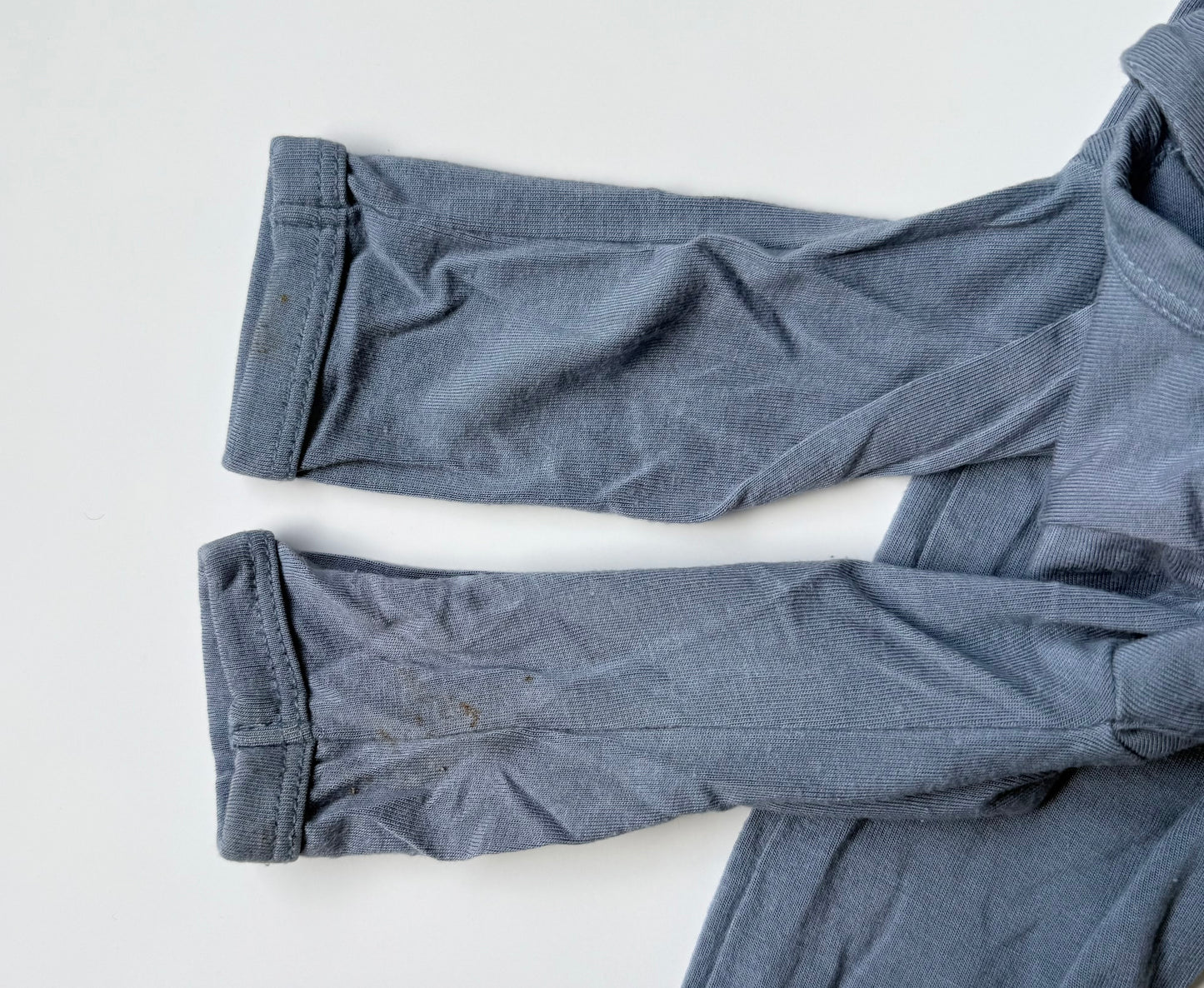 Kyte Slate Zipper Footie Sleeper (0-3 Months)