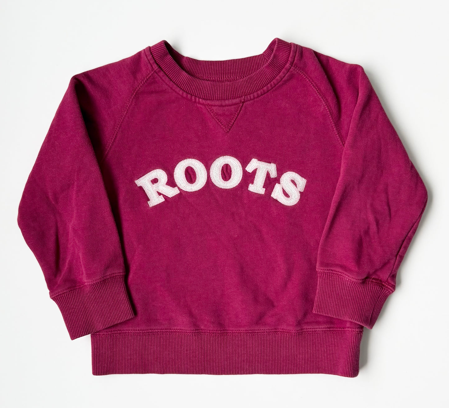 Y2K Roots 73 Athletics Dark Pink Sweater (3T)