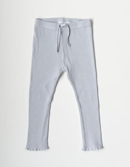 Zara Light Blue/Grey Waffled Leggings (2-3 Years)