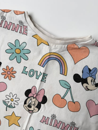 Zara x Disney White Minnie & Trinkets T-Shirt (18-24 Months)