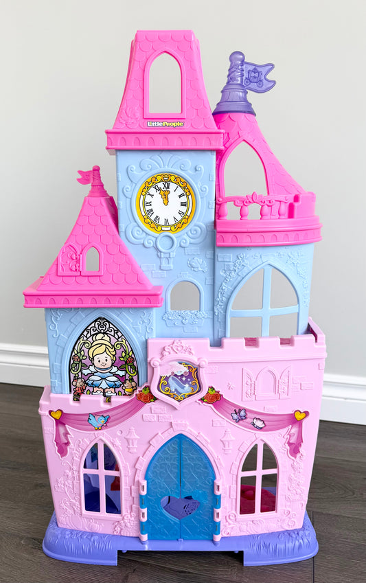 Fisher-Price Little People Disney Princess Magical Wand Palace Playset