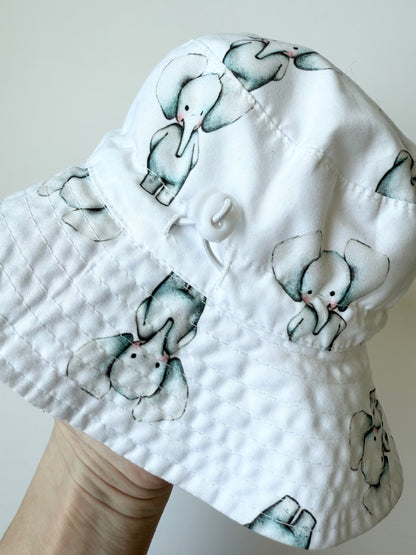 PatPat White Elephant Sun Hat (50CM)