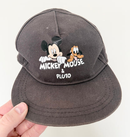 H&M Disney Dark Grey Mickey & Pluto SnapBack Hat (12-24 Months)