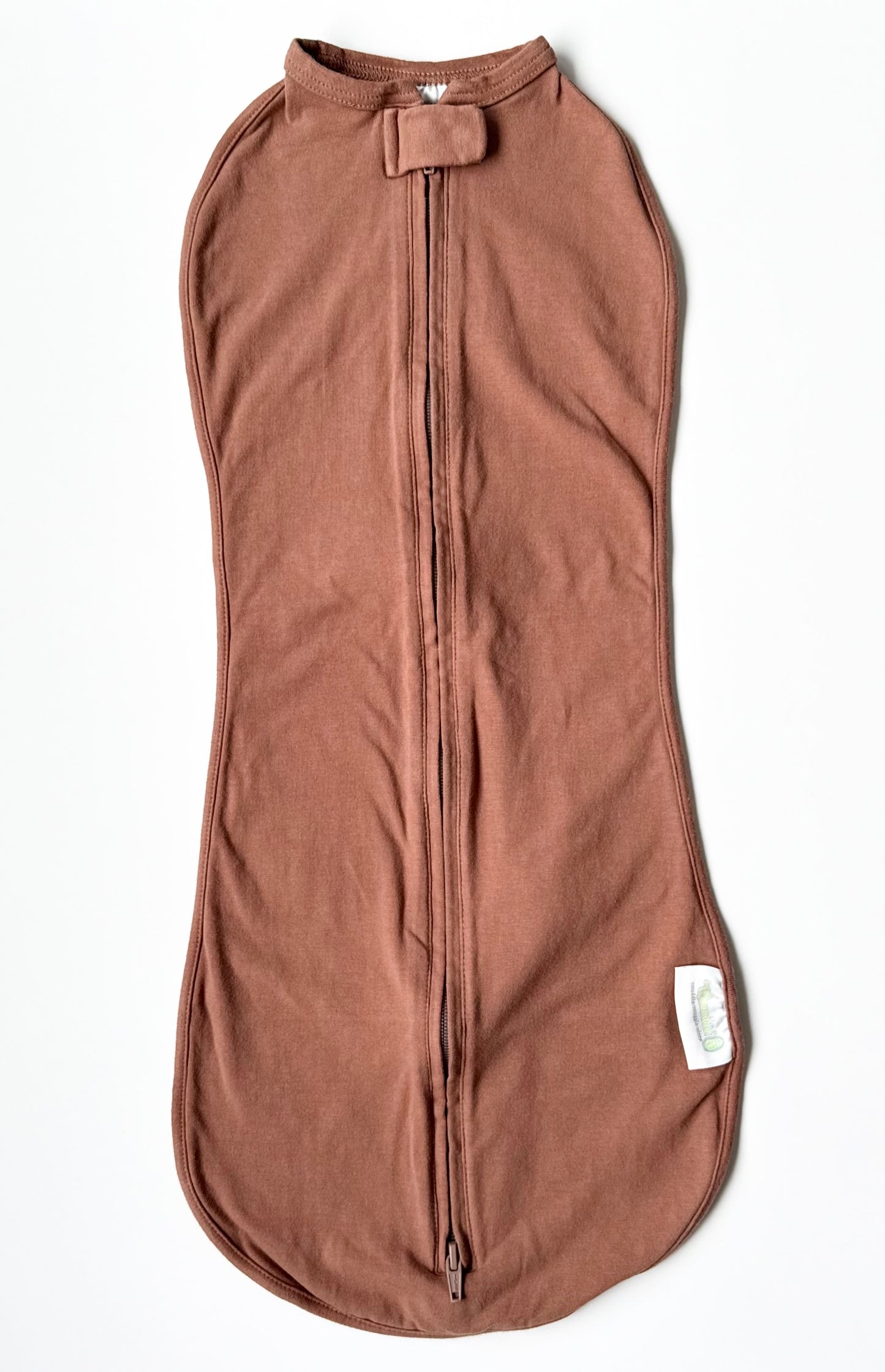 Woombie Original One Step Baby Swaddle in Cocoa Puff (3-6 Months)