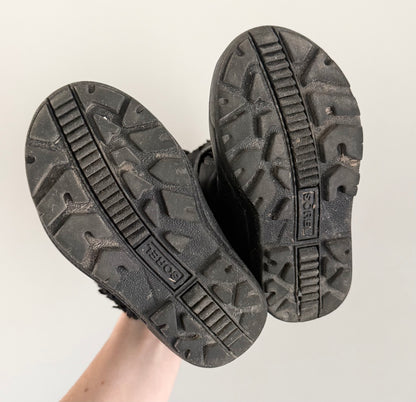 Sorel Black Snow Commander Winter Boots (9)