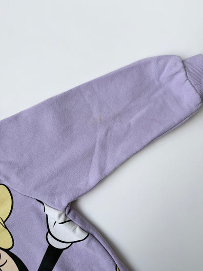 H&M x Disney Purple Minnie & Figaro Hoodie (5-6 Years)