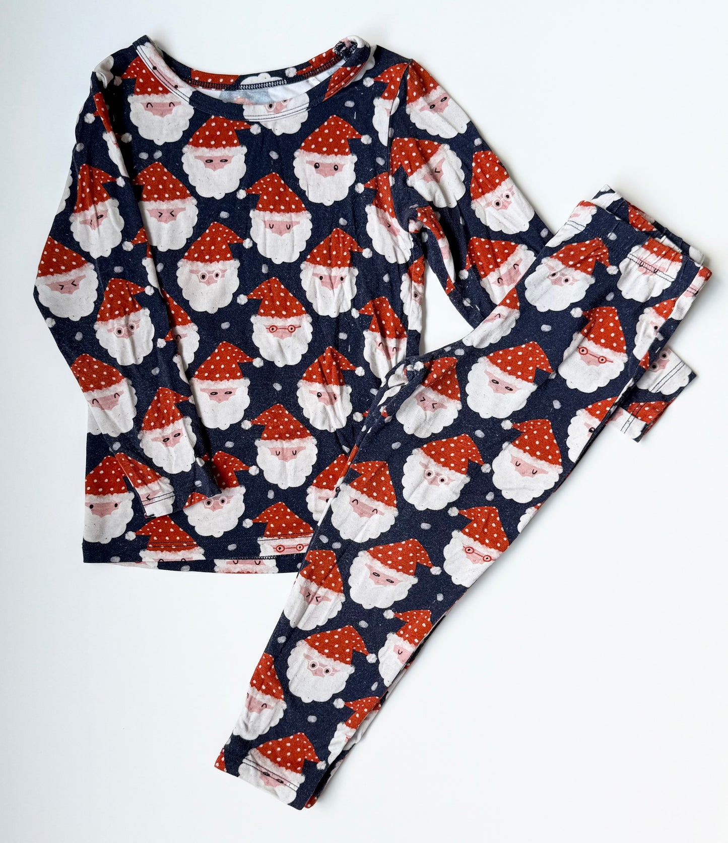 Milk + Coco Santa Two Piece PJ Set (2T)