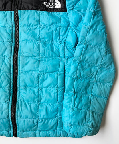 The North Face Thermoball Light Blue & Black Quilted Jacket (5 Years)