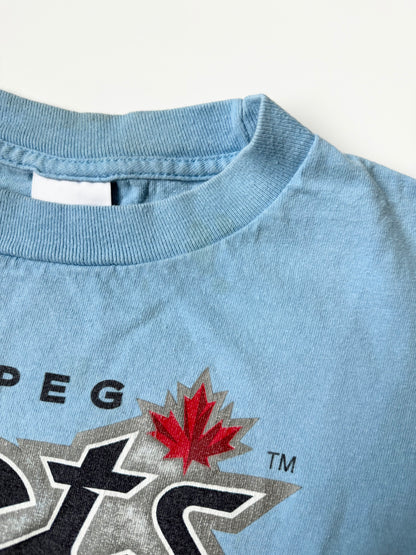 Winnipeg Jets Blue Hockey T-Shirt (Youth Small)
