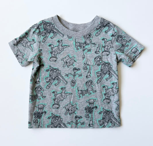 Jumping Beans x Disney Pixar Grey Toy Story AOP T-Shirt (12 Months)