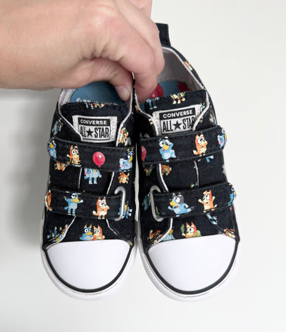 Converse x Bluey Black AOP Velcro Sneakers (9)