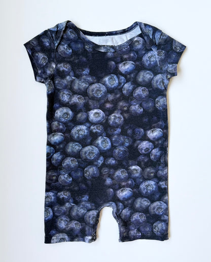 Romey Lulu Blueberry Shorty Romper (12-18 Months)