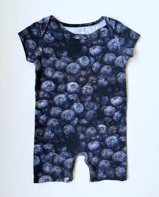 Romey Lulu Blueberry Shorty Romper (12-18 Months)