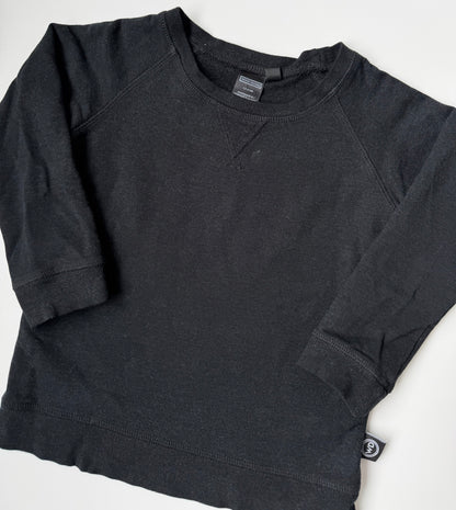 Wooly Doodle Black Pullover (3T)