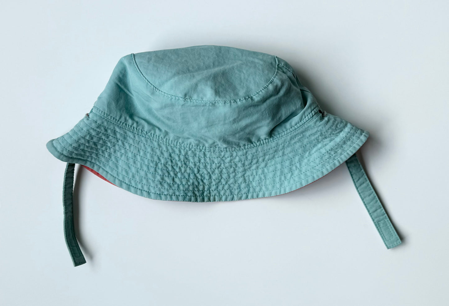 Patagonia Blue & Pink Reversible Sun Bucket Hat (12-24 Months)