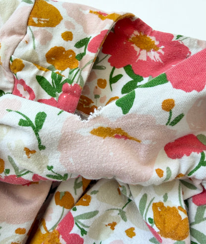 Remi Girl Pink & Orange Floral Short Sleeve Dress (3/4T)