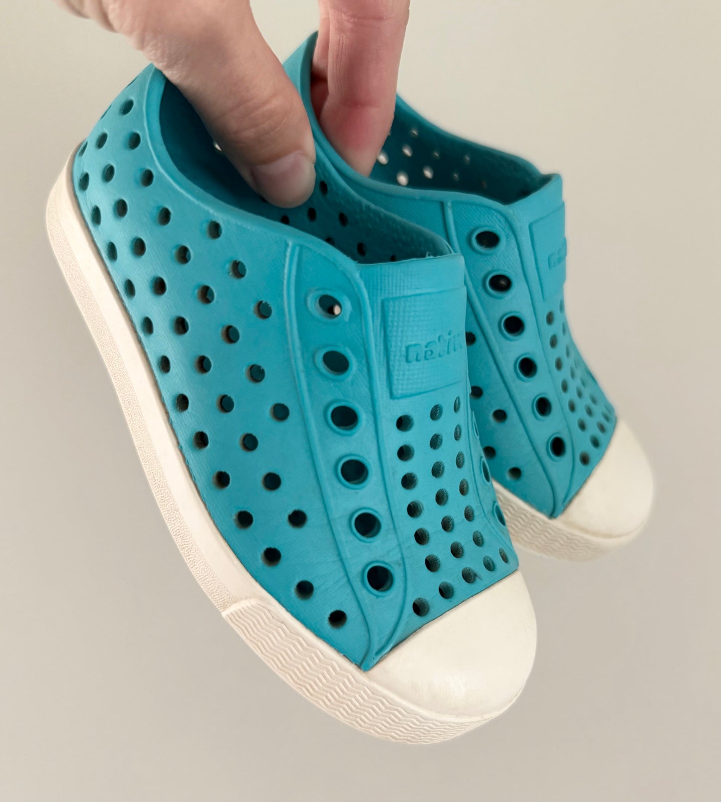 Native Turquoise Blue Jefferson Slip Ons (C7)