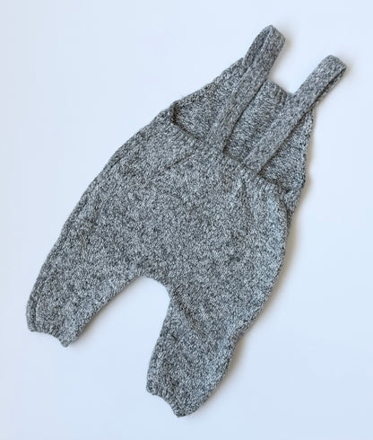Zara Grey Knit Overalls (1-3 Years)