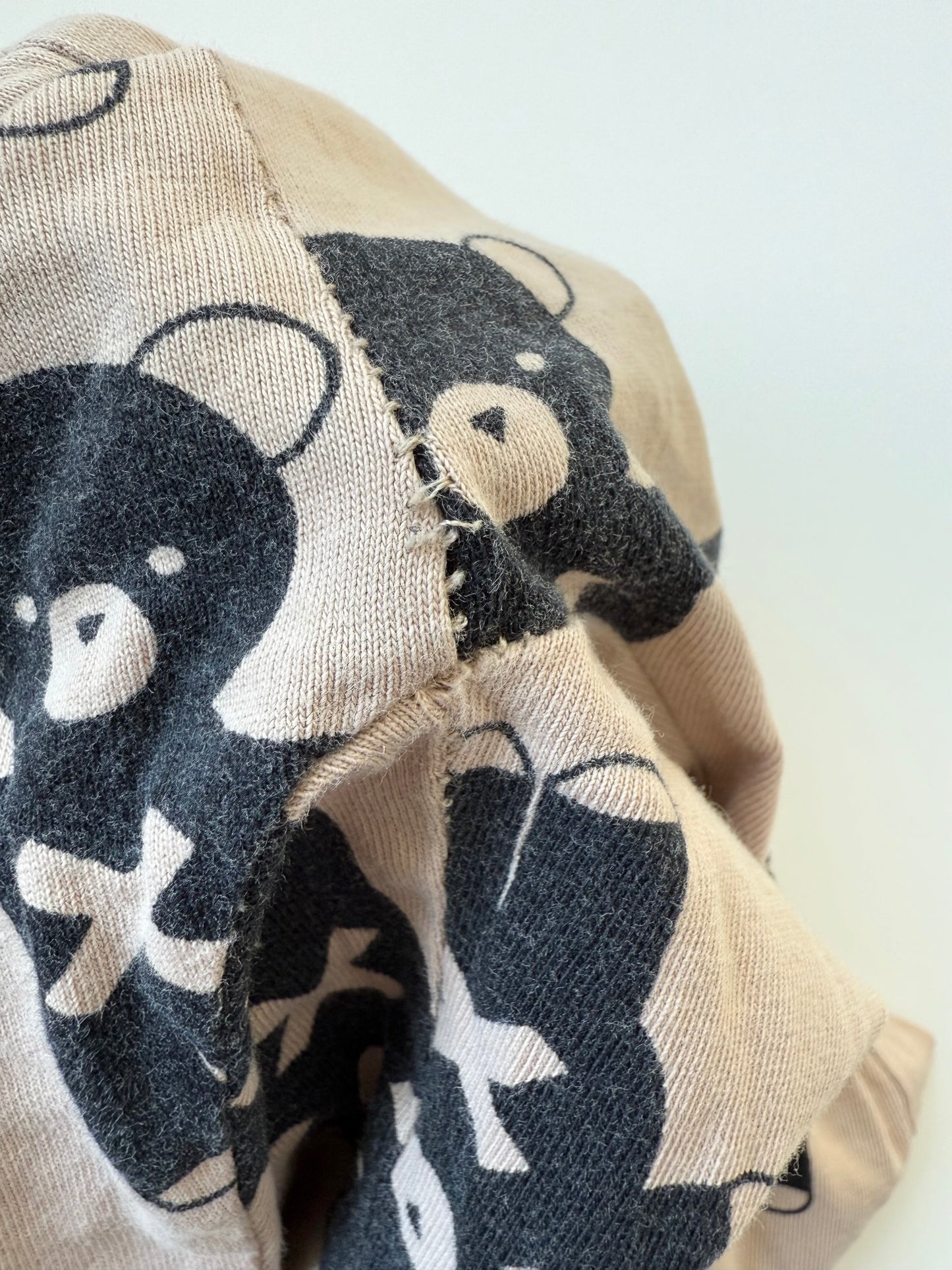 Huxbaby Tan Teddy Bear Pants (3T)