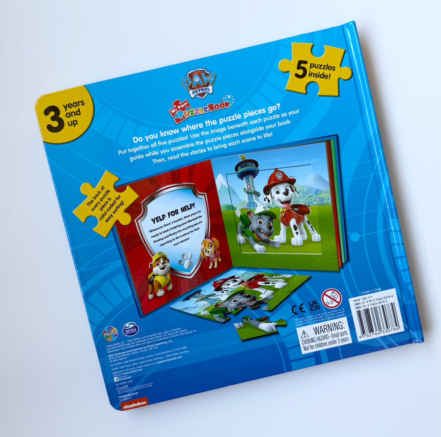 Nickelodeon Paw Patrol Puzzle Book